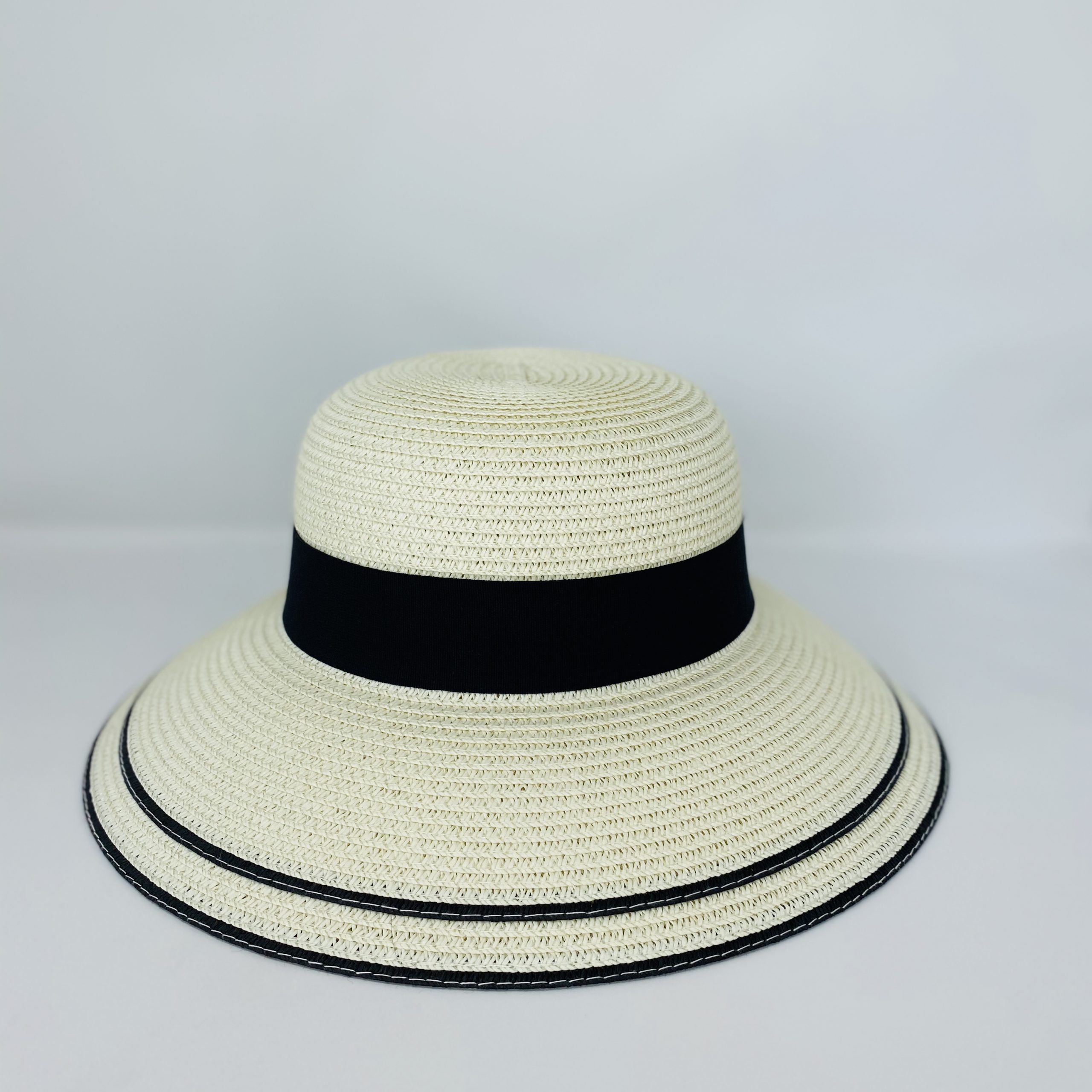 eliza cream ladies medium brim round Sun hat