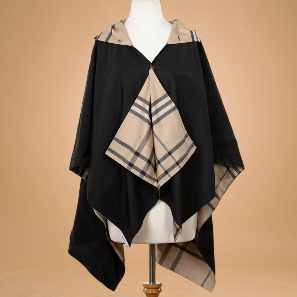 Burberry rain poncho cape best sale